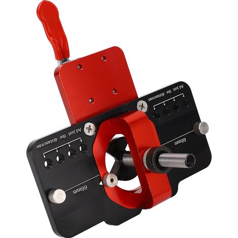 Gabarit de perçage pour charnières invisibles 35 mm, kit de forets et guide de perçage pour le travail du bois