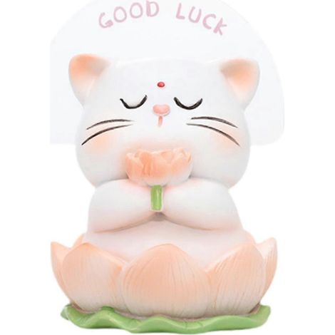 Figurine animale en résine pour meuble TV, bureau, étagère, amis-Cat (1/5)
