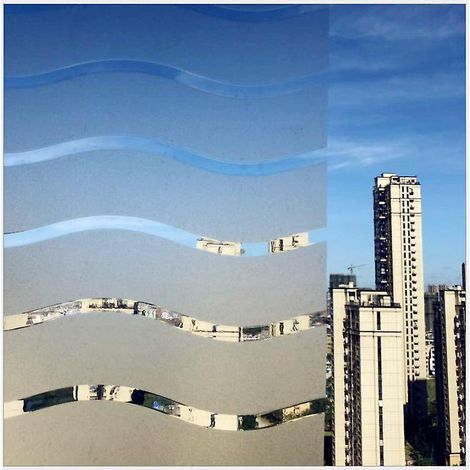 film Fenetre Anti Regard 45 X 100 Cm - Film Occultant Fentre En Mat - Protection Anti Regard -film Fenetre Film Solaire Fenetre - Film Electrostat (1/5)