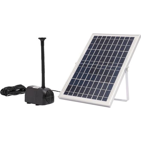 Bomba solar para fuente, caudal de 1000 l/h, resistente al agua con clasificación IP68. (1/5)