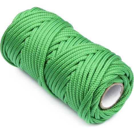 Treccia per veneziana HT in polipropilene Ø 3 mm. verde 20 mt.