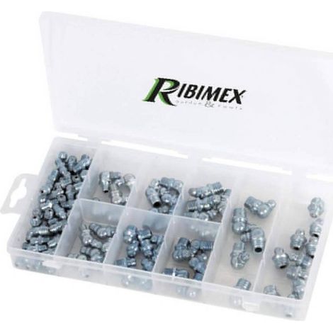 Coffret de 110 Graisseurs - Utilisation Polyvalente - Pratique et Efficace - D-Work (1/2)