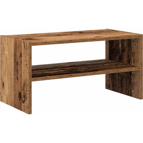 Maison Exclusive - Scarpiera Impilabile Legno Antico 60x30x30,5 cm