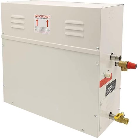 Poêle de sauna électrique 1 5KW / 18KW Bath de sauna générateur de vapeur commercial auto-drainant SPA for la maison ou le commerce machine à fumigation humide de perte de poids de la peau Poêle de sa (1/5)