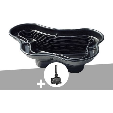 Bassin préformé Calmus 1 m - 220 L + pompe de filtration - Ubbink