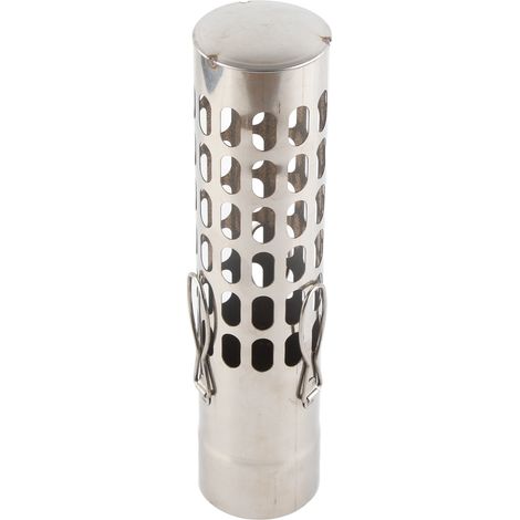 Couvercle de Cheminée Étanche pour Tente, Ventilation Acier Inoxydable, Capuchon Anti-Pluie pour Poêle de Camping Extérieur (1/5)