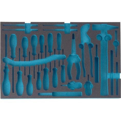 Garniture en mousse souple bimatière 163-31L HAZET (1/2)