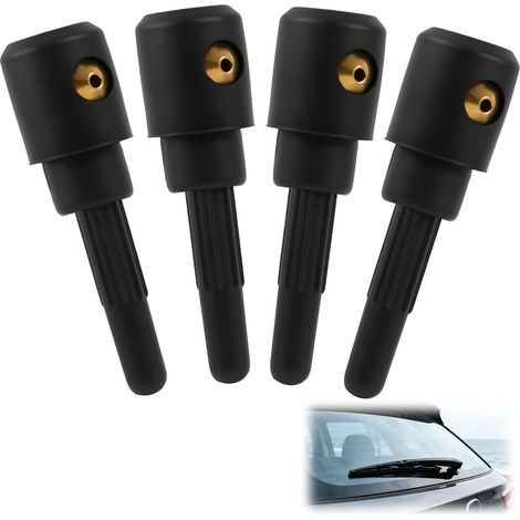 4 Pcs Rear Wiper Washer Nozzle, 3B9955985A, Universal Rear Windshield Washer Nozzle, Car Accessories (1/5)