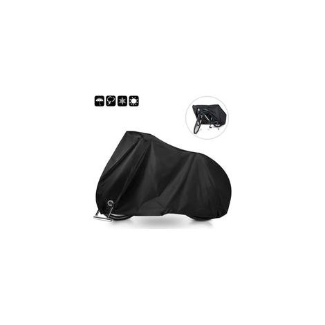 Bâche pour voiture Housse de Vélo, Housse de Protection pour Vélo Imperméable Housse pour Vélo étanche Anti poussière Protection UV Housse de Pluie de Vélo pour VTT et Vélo de Route 200x70x110cmCrezu