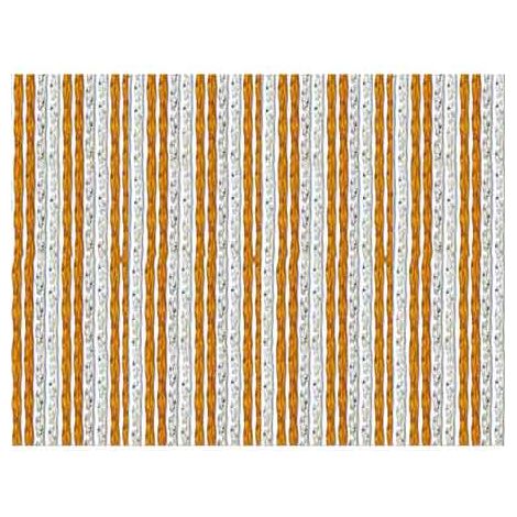 CORTINA ANTIMOSQUITOS 'IRIS' HAVANA 120x220 cm