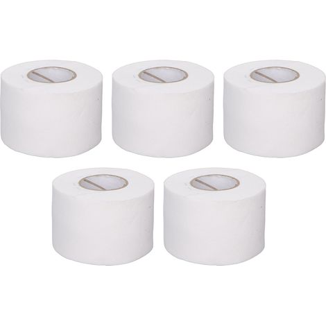5 Bandes Papier Cou Jetables Souples pour Coiffure Salon de Beauté Barbier - Lot de 5 (1/5)