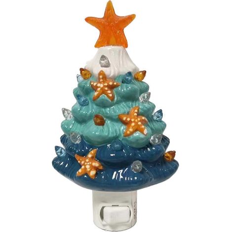 LED-Nachtlicht mit Schalter, Steckeranschluss, dekorative Weihnachtsbaumlampe, leuchtendes Ornament für Nachttisch und Büro