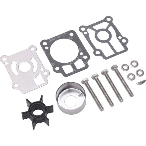Kit de réparation de turbine de pompe à eau 361 87322 0, compatible avec les moteurs hors-bord 2 temps Tohatsu M40C, M25C3, M30A3 et M30A4. (1/5)