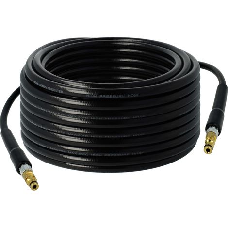 vhbw 30m High-Pressure Hose compatible with Kärcher K 770MX-PLUS  CH, K 770MXS-PLUS  CH High-Pressure Cleaner - Brass Thread