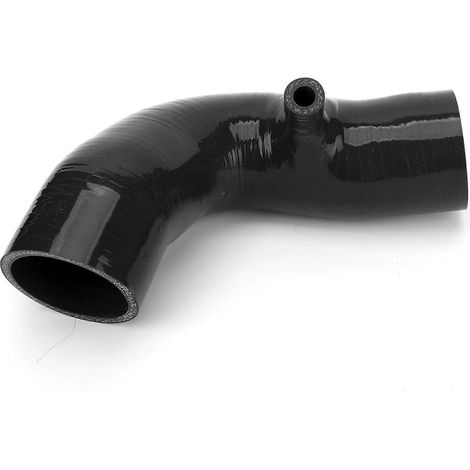 Durite d'admission d'air en silicone pour une meilleure circulation de l'air, compatible avec Cooper S R53 (2001–2006), noire (1/5)