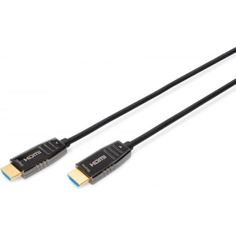 Digitus Hdmi Aoc Hybrid Fiber Optic Ca Type A M / M 30m Uhd 8k60hz Gold (1/4)