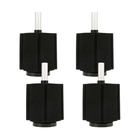 QORVA- Filtre éponge ferme 4 pièces, filtre Durable de haute qualité pour Aquarium, réservoir d'étang d'aquarium (1/5)