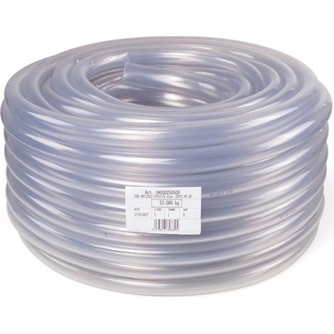 "TUBO ANTIGELO TRASPARENTE Ø 18x24 mm (3/4"") - 100 mt Q.TA 21"