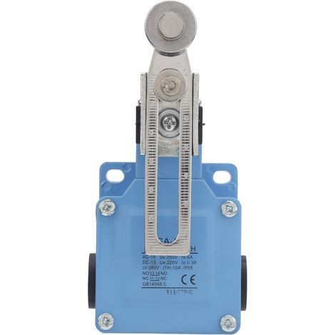 Blaihild Interrupteur de Fin de Course CSA 031, Bras Rotatif à Rouleau Réglable avec Ports de Connexion Isolés Anti-poussière, pour Machines-outils, Commandes Automatiques (1/5)