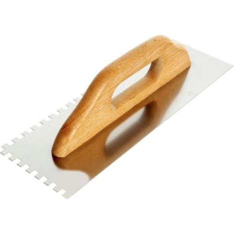 llana 480x130 talocha inoxidable dentada 10x10 mm mango madera ebertools basic