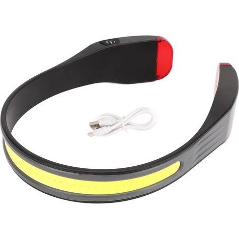 Dreistufige COB-Stirnlampe, verstellbare, lebenslang wasserdichte und wiederaufladbare Stirnlampe, Stirnlampe für Sport (1/5)