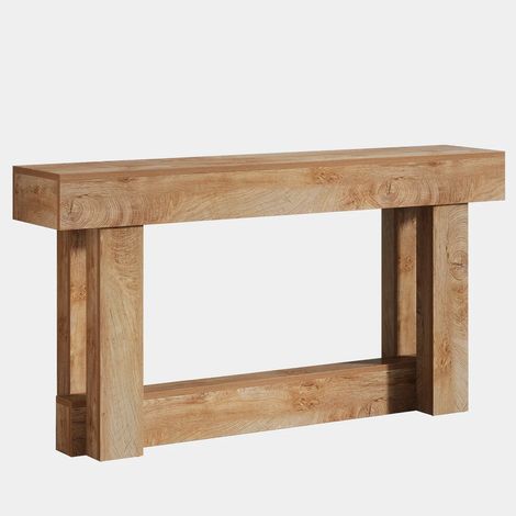 CAIziTable d'appoint à double plateau, console d'entrée, table basse (1/5)