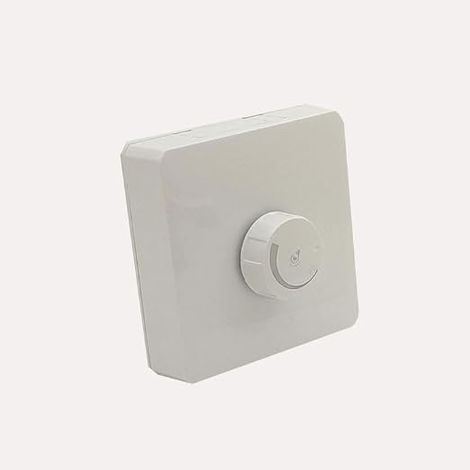 LED Dimmer for LED Lamps, Surface Mount, White, Dimmable, 1 to 400 W, Dimmable Brightness (1/5)