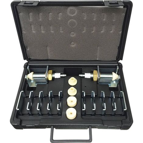 Coffret kit adaptateurs coniques pour rinçage d'éléments de climatisation - AC 4061 - CLAS Equipements