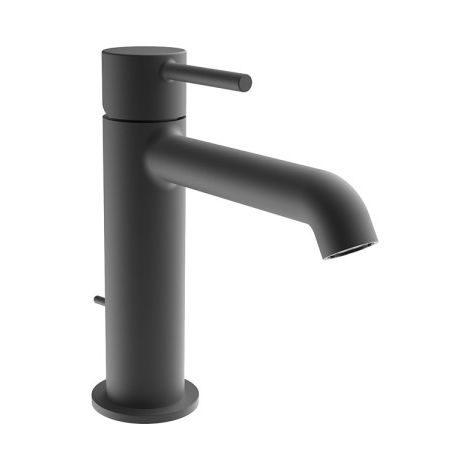 Mitigeur Lavabo Regular Avec Vidage Tirette Laiton Picche Blackmat - CRISTINA ONDYNA PH22113