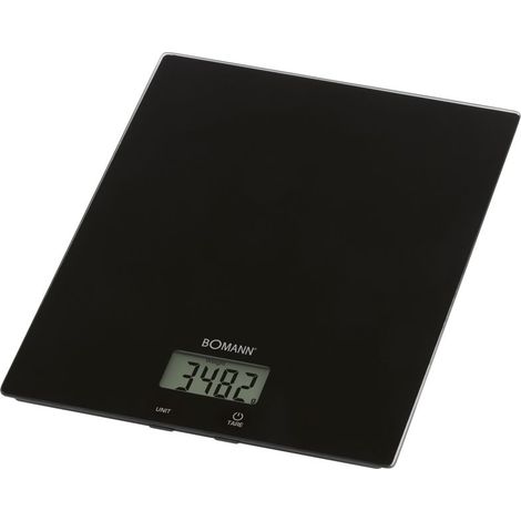 Balance de cuisine en verre Noir Bomann KW6085CB-Noir (1/5)