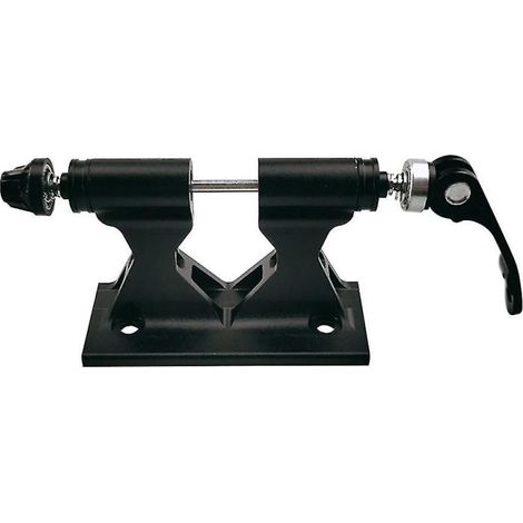 Portabicicletas universal para techo de coches y camionetas – Fijación de bicicleta negra, transporte seguro (1/5)