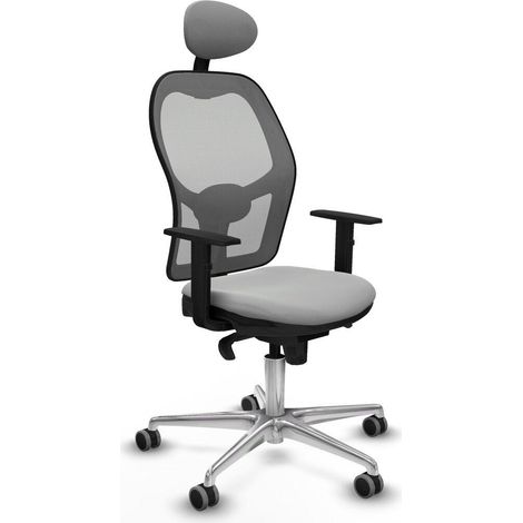 Piqueras y Crespo Jorquera silla de oficina gris claro