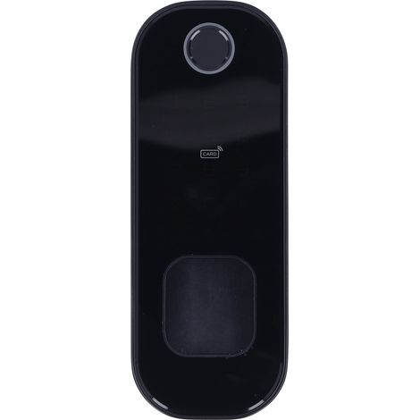 Serrure de porte intelligente Wi-Fi avec télécommande électronique numérique, empreinte digitale, carte et mot de passe, pour la sécurité de votre domicile (compatible Tuya). (1/5)