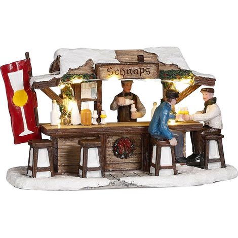 Luville Village de Noël Multicolores H9xl7.5xL16cm