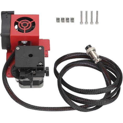 Kit d'extrudeuse à entraînement direct pour imprimante 3D, en aluminium et laiton, avec dissipation thermique rapide, compatible avec PYRAMID Intelligence.WHBYV (1/4)
