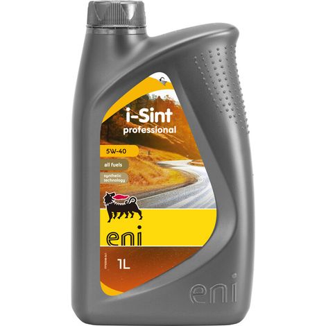 OLIO LUBRIFICANTE ENI I-SINT  5W-40   1 L- 12,0 pz