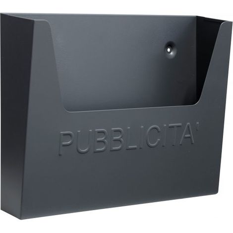 Cassetta Postale Esterno Porta Pubblicità Cestino per Posta Lettere in Metallo (1/2)