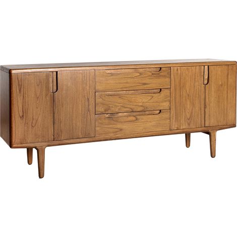 Buffet nordique en bois de mindi - brun (1/5)