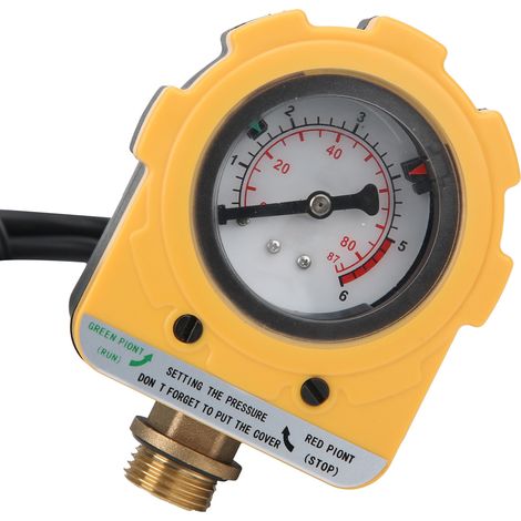 Pompe à eau Pressostat Contrôleur Électronique Interrupteur Réglable E06-1500 30AEU Prise AC220V (1/5)