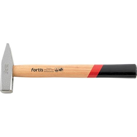 Marteau rivoir DIN1041 avec manche hickory 200g FORTIS 1 PCS (1/2)