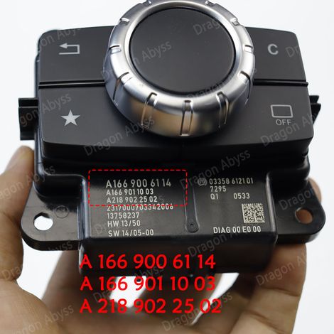 Compatible with Mercedes-Benz multimedia switches A1669011003=A2189022502=A2129009828 (1/4)
