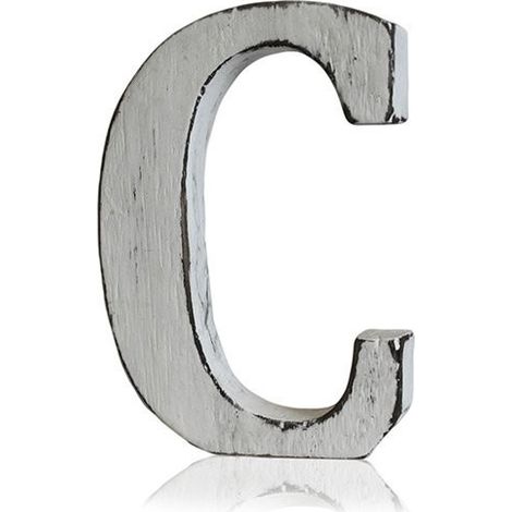 Lettres Shabby Chic - C- Vendu par 1