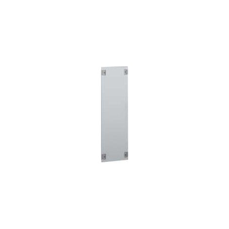 plastron plein - métal - gac - hauteur 1000 - legrand 020146