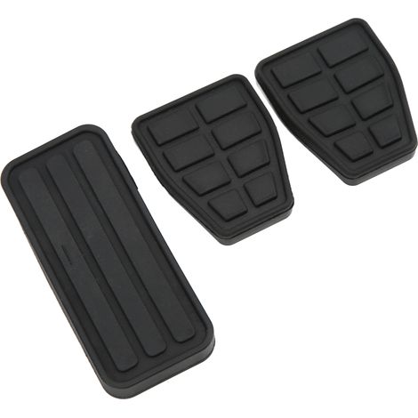 Kupplungs- und Bremspedalsatz (Teile), aus schwarzem, weichem und verschleißfestem Gummi, für T4 Transporter 1990-2003 (1/5)