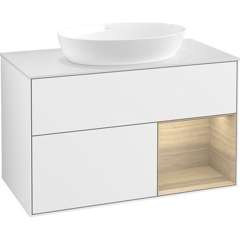 Villeroy & Boch FA21PCGF Meuble sous-lavabo Finion FA2 (1/2)