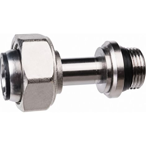 Giacomini – Douille télescopique 15x21 – Raccord 1/2 spécial rénovation – Longueur 38 à 54mm – Adaptation robinets radiateurs