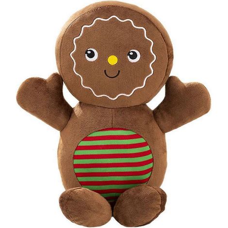 Peluche de Noël Poupée Sapin de Noël Pain d'Épice Coussin Doux pour Canapé Décoration Coussin Peluche Moelleuse Jouet de Noël - Ma03-Dr-WJQ00992 (1/5)