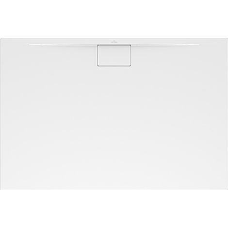 VB DW Architectura 1400x900x15mm re-rectangulaire montage d'angle flb Einb Almond