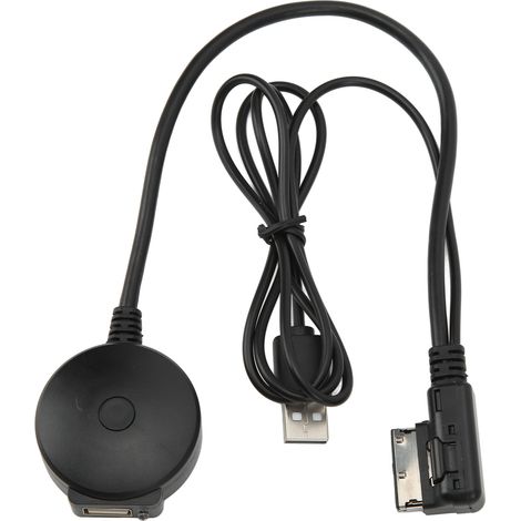 Adaptateur Bluetooth Voiture pour Autoradio A3 A4 A5 A6 A7 S3 S4 Q3 Q5 Q7 - Câble Audio Sans Fil, Kit Mains Libres, Lecture de Musique, Accessoire de Remplacement Compatible Audi (1/5)