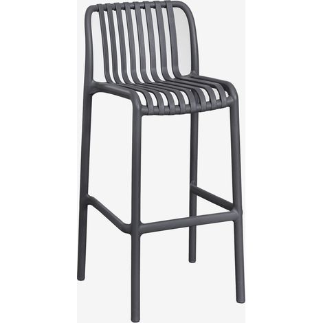 Taburete alto apilable en polipropileno Wendell SKLUM